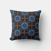 abstract Blue geometric pattern