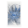 Abstract Blue Gray Watercolor Fractal Art Flower Paper Guest Towels