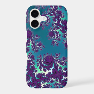 Abstract Blue Green Purple Fractal iPhone 6 Plus 17 Case