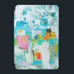 Abstract Blue iPad Mini Cover<br><div class="desc">Abstract Blue by Karen Fields</div>