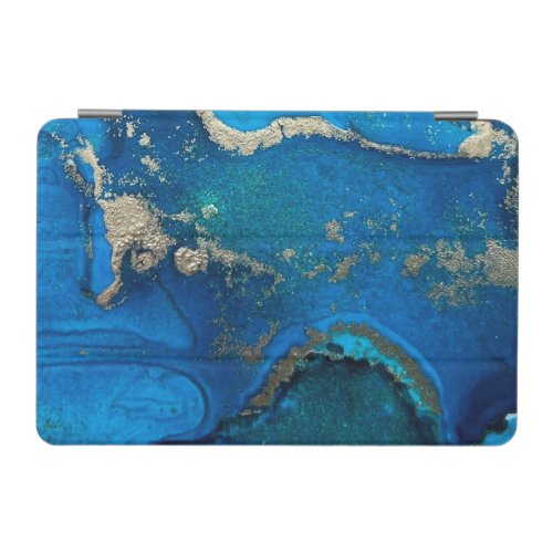 Abstract Blue iPad Smart Cover