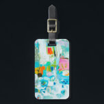 Abstract Blue Luggage Tag<br><div class="desc">Abstract Blue by Karen Fields</div>