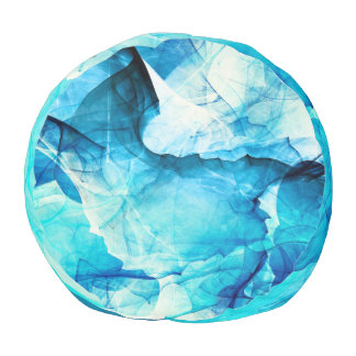 Abstract blue motion: fractal composition. pouf