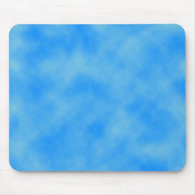 Abstract Blue  Mouse Pad (Front)