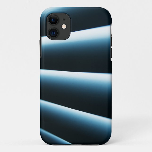 Abstract blue pattern Case-Mate iPhone case (Back)
