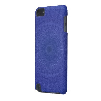 Abstract blue pattern iPod touch (5th generation) case