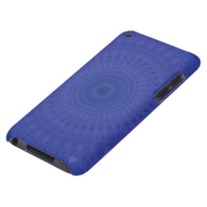 Abstract blue pattern iPod touch Case-Mate case