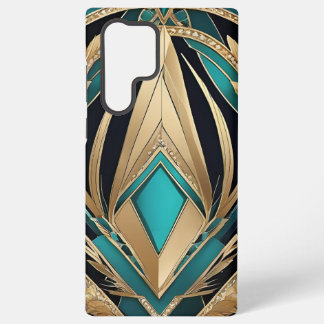 Abstract Blue Samsung Galaxy S22 Ultra Case