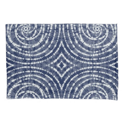 Abstract Blue Shibori Tie Dye Duvet Cover