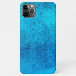 Abstract blue solid color design iPhone 11 pro max case