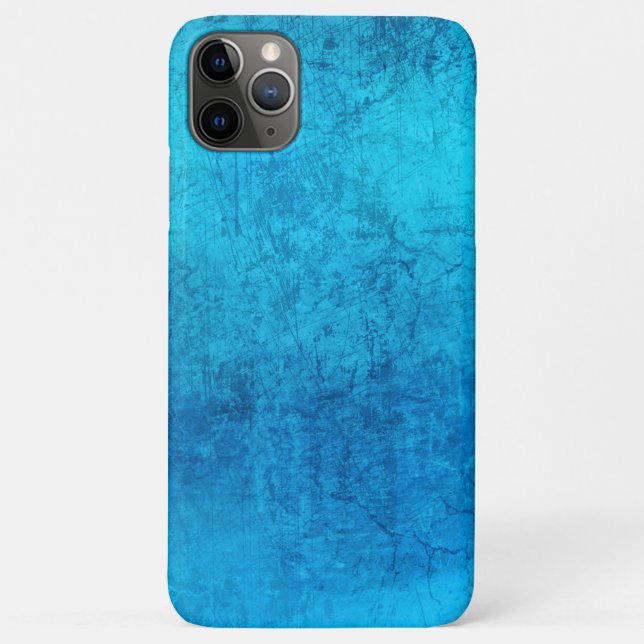 Abstract blue solid color design Case-Mate iPhone case (Back)