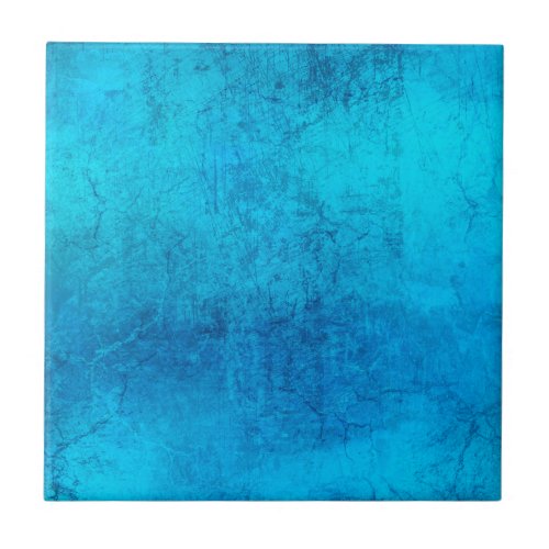 Abstract blue solid color design ceramic tile