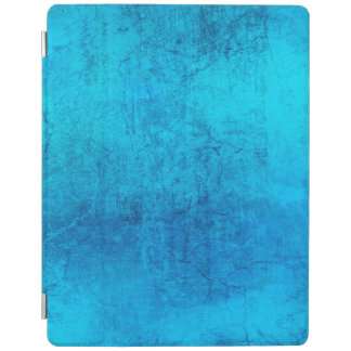 Abstract blue solid color design iPad smart cover