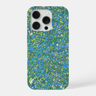 Abstract Blue Splatter for Art Enthusiasts Mod  iPhone 15 Pro Case
