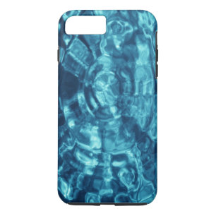 Abstract Blue Water Ripples iPhone 8 Plus/7 Plus Case