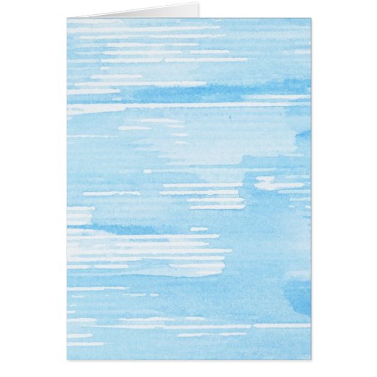 Abstract blue watercolor background, texture. cards (Front)