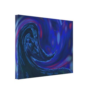 Abstract Blue Wave