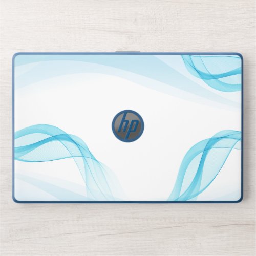 Abstract Blue WaveHP Notebook 15_dw0091nr HP Laptop Skin