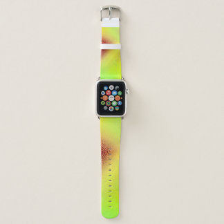 abstract blur background. multicolored graphic pat apple watch band