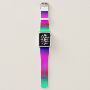abstract blur lights background, colorful pattern  apple watch band