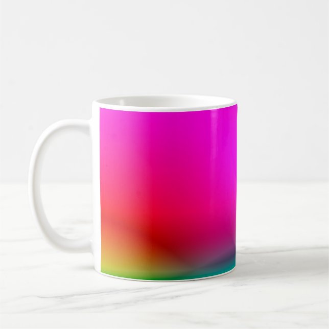 abstract blur lights background, colorful pattern  coffee mug (Left)