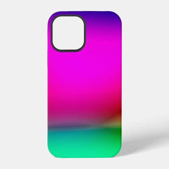 abstract blur lights background, colorful pattern  iphone case (Back)