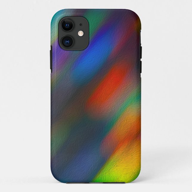 Abstract Blur With Texture Case-Mate iPhone Case (Back)