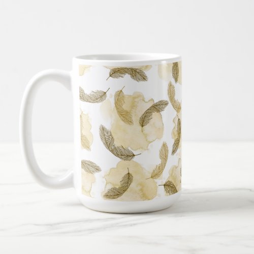 Abstract Boho Bohemian Style Minimalist  Coffee Mug