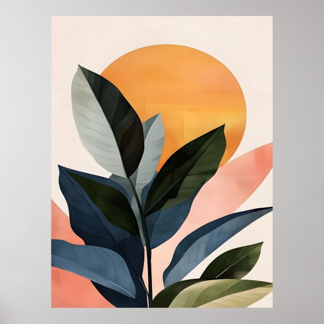 Abstract Boho Modern Clip Art Printable Bundle -  Poster (Front)