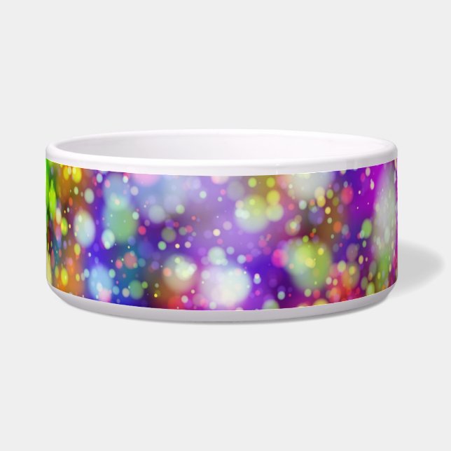 Abstract Bokeh Design Bowl (Front)