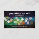Abstract Bokeh Design Business Cards at Zazzle
