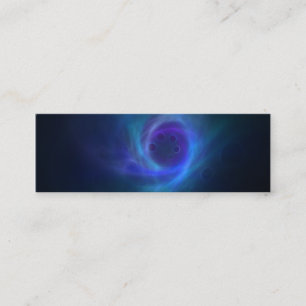 Abstract bookmark business card