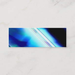 Abstract bookmark business card