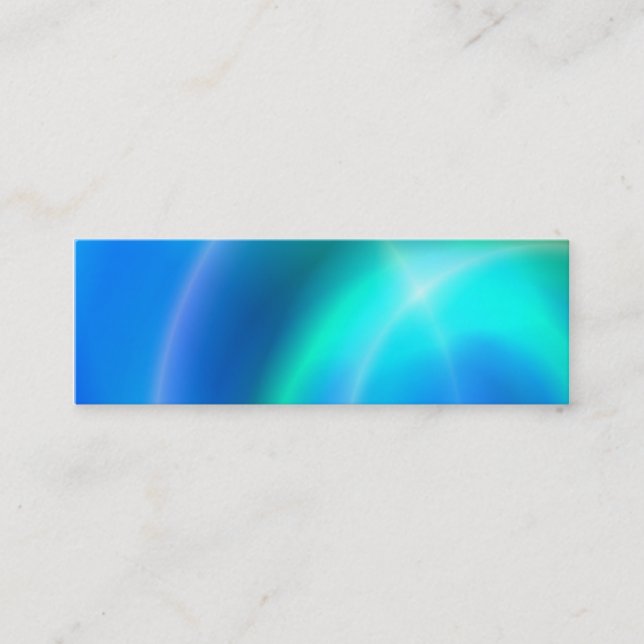 Abstract bookmark business card (Front)
