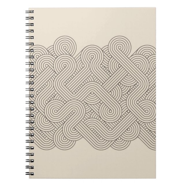 Abstract border notebook (Front)