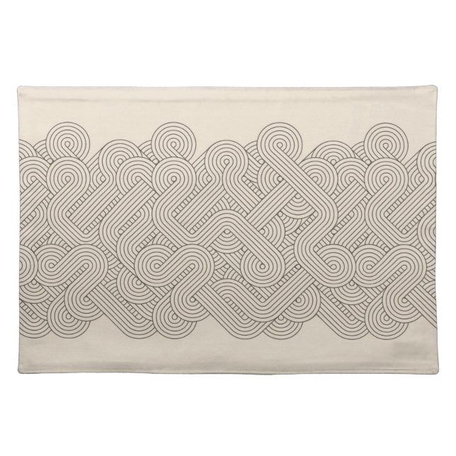 Abstract border placemat (Front)