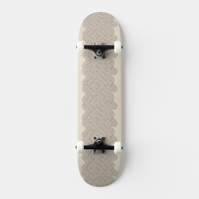 Abstract border skateboard (Front)