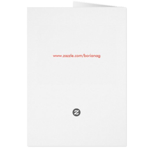 Abstract Botanical Art Spring Plant (Back)