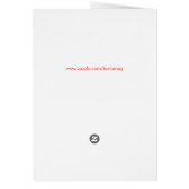 Abstract Botanical Art Spring Plant Cards (Back)