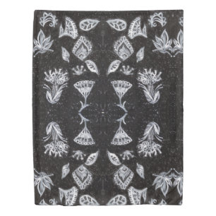Abstract Botanical Design  Duvet Cover