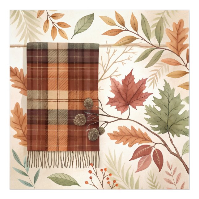 Abstract Botanical Photo Enlargement  (Front)