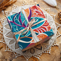 Abstract Botanical Tropical Gift for Designer