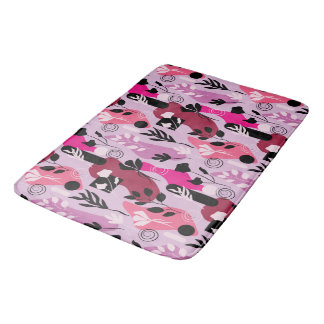 Abstract Botanics Bath Mat