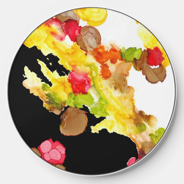 "Abstract Bouquet" Wireless Charger (Front)