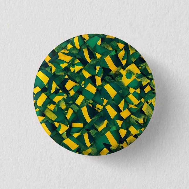Abstract Brazilian pattern Button (Front)