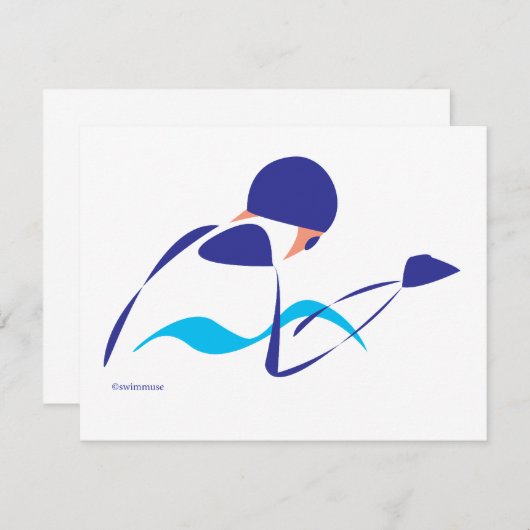 Abstract Breaststroke 1 (Front/Back)