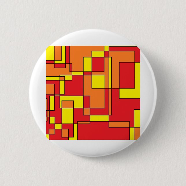 Abstract Brick Pattern Button (Front)
