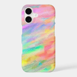 Abstract Bright Rough Color iPhone 17 Case