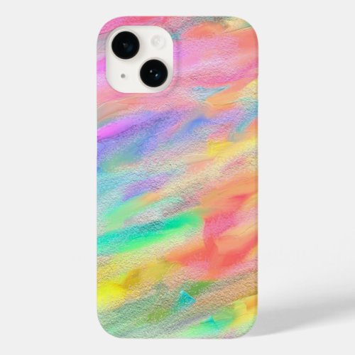 Abstract Bright Rough Color Case_Mate iPhone 14 Case