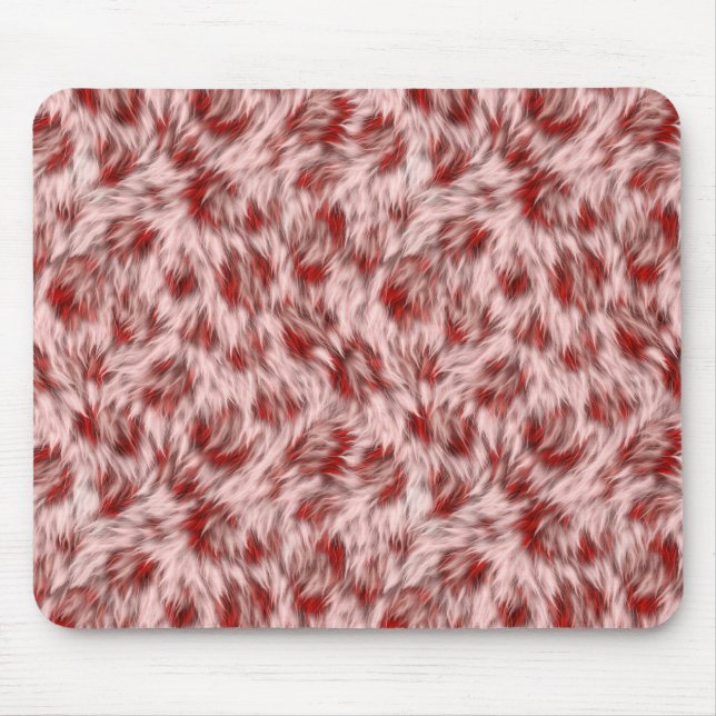 Abstract Brown Fabric Texture Background Mouse Pad (Front)